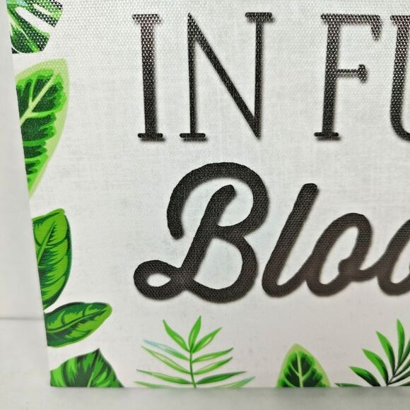 Special Moments Memories Collection Wall Art Live Life Full Bloom Floral 8.5" - Picture 6 of 11